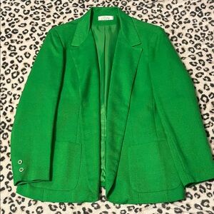Vintage Green Women's Blazer